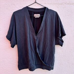 Anthropologie Ayla Surplice Top